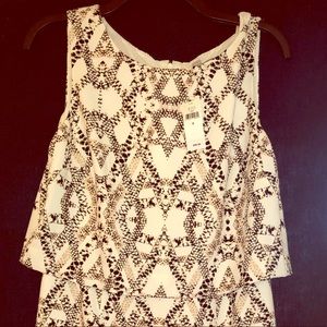 NWT sleeveless dress ..snake print throughout.